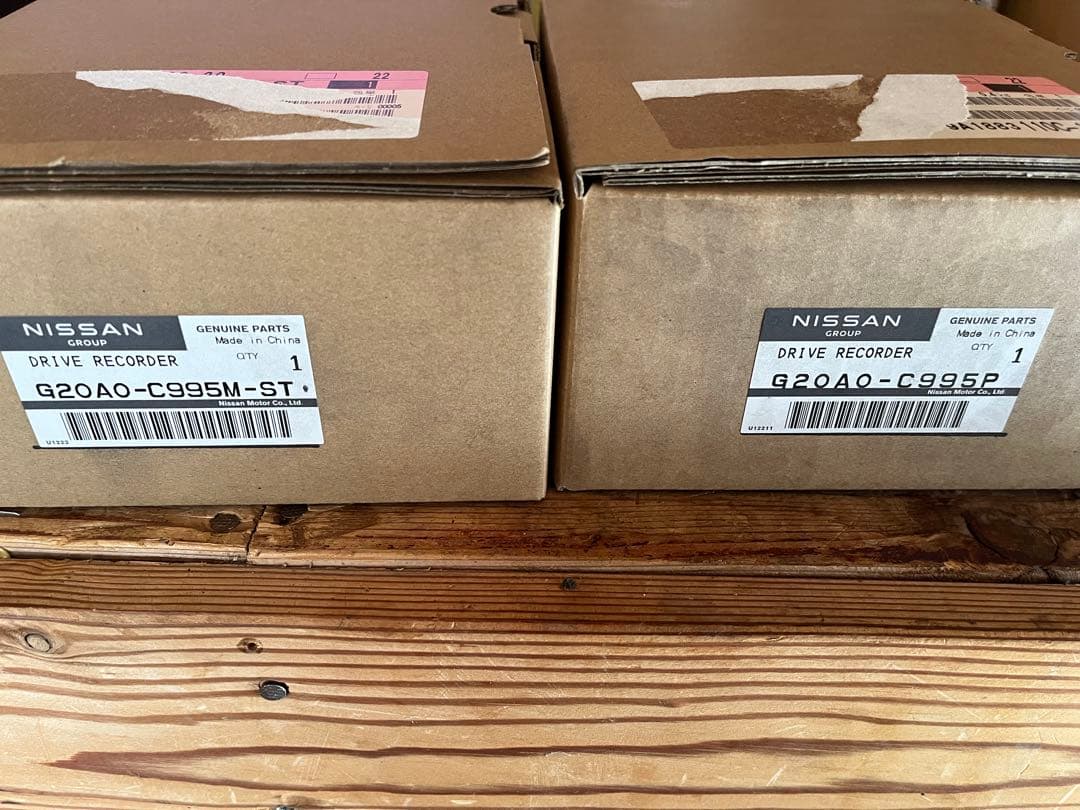 日産純正 前後 ドライブレコーダー