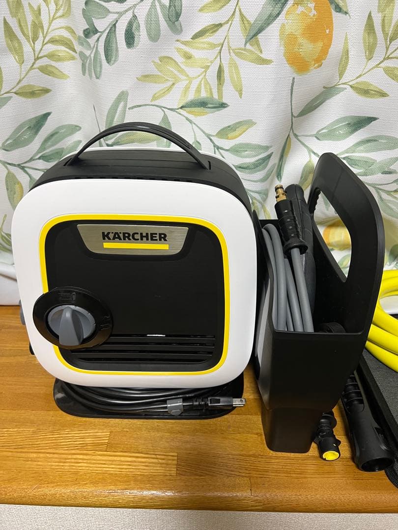 j*k様 KARCHER K MINI PLUS 高圧洗浄機 本体　白　美品　ほ