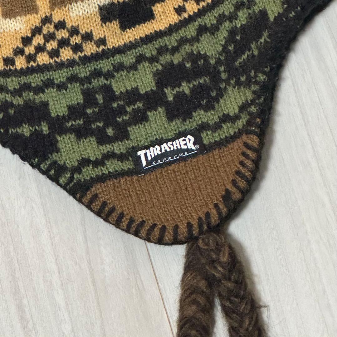 帽子 24AW Supreme THRASHER Earflap Beanie