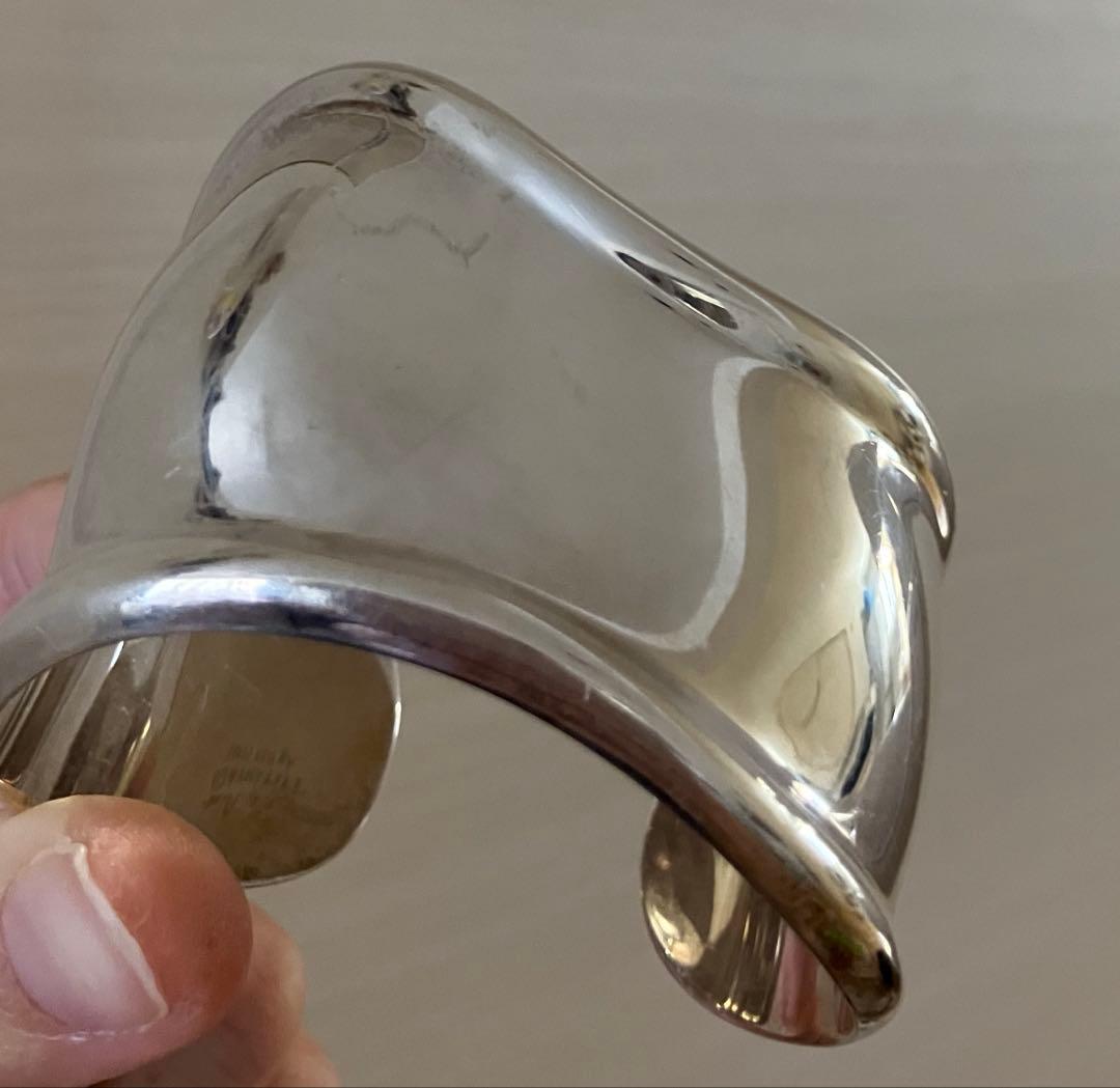 定価28万500円　ティファニー　ボーンカフ　　スモール　左手用