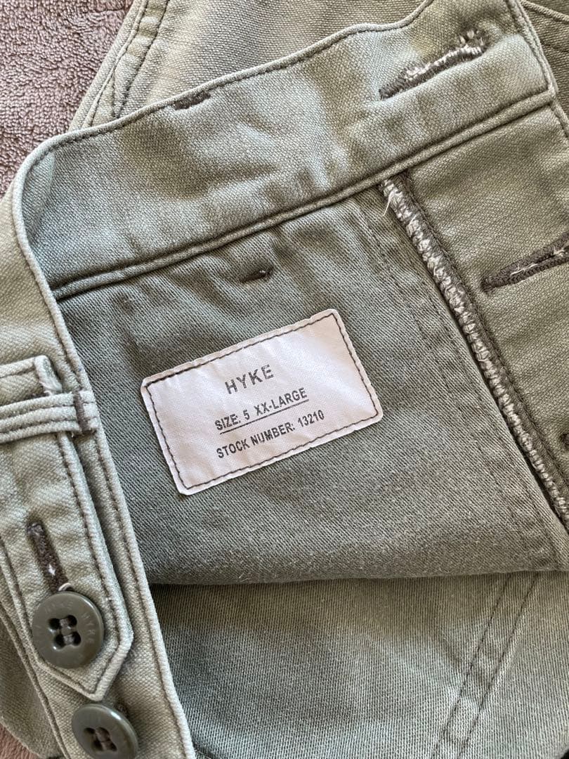 HYKE ベイカーパンツ　サイズ：5