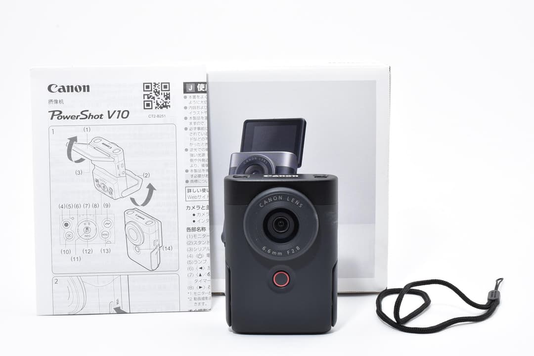 Canon PowerShot V10 ブラック 0350