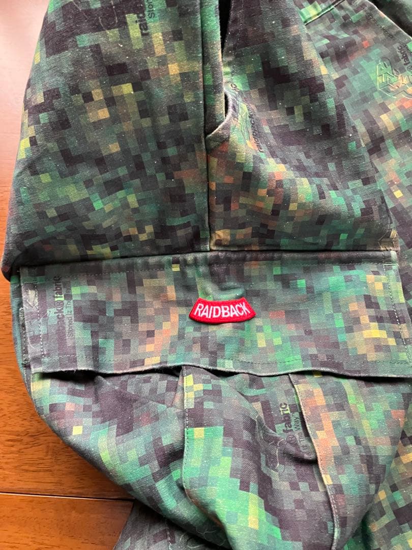 APPLEBUM ピクセルカモ カーゴパンツ L