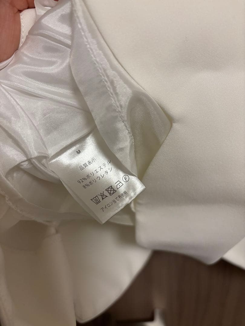 bitnabi　ビンナビ　美人トップス　ホワイト　M