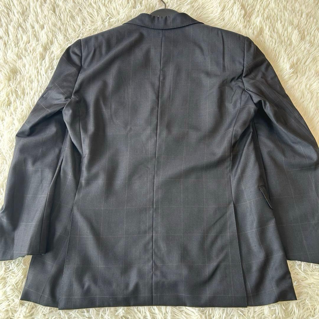 希少　マッキントッシュロンドン チェック柄　ウールスーツ セットアップ グレー
