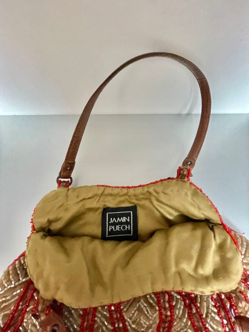 MmmALTA 　JAMIN PUECH パーティーバッグ ビーズ装飾