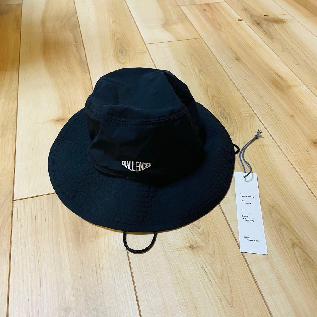 CHALLENGER/BEACH BUCKET HAT（BLACK）Lサイズ