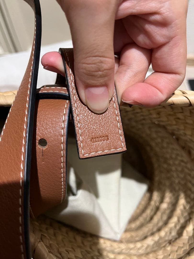 LOEWE バスケットバック　かごバッグ