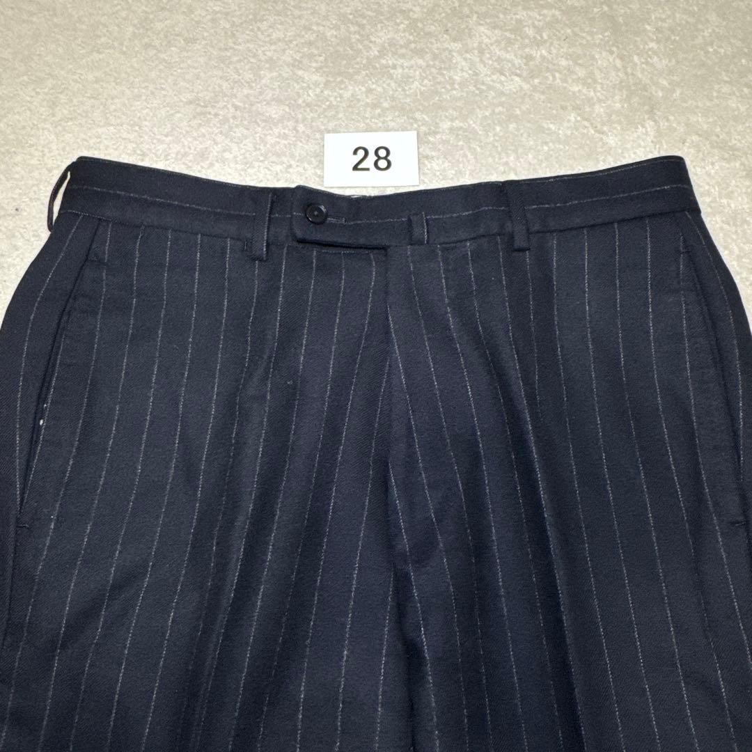 28 トゥモローランド　カノニコ　スーツ　ストライプ　44 厚手