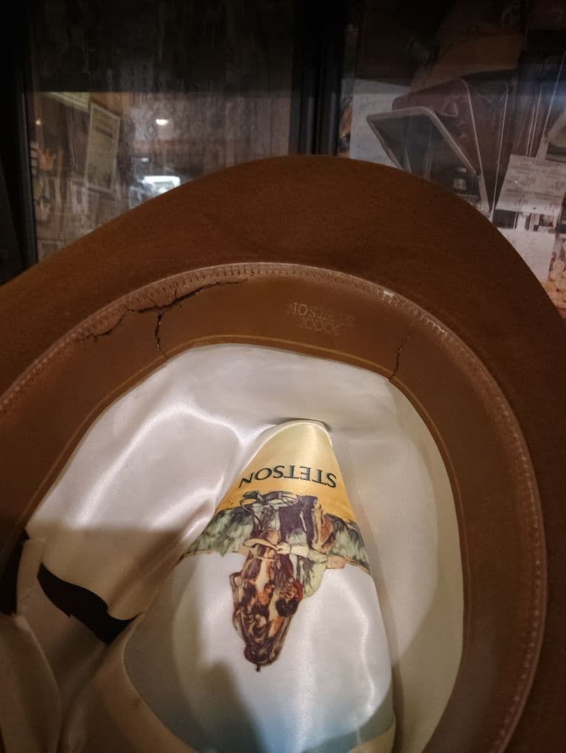 s*a様 ヴィンテージ　ステットソン4Xビーバーハット　ウエスタンハットJBSピ