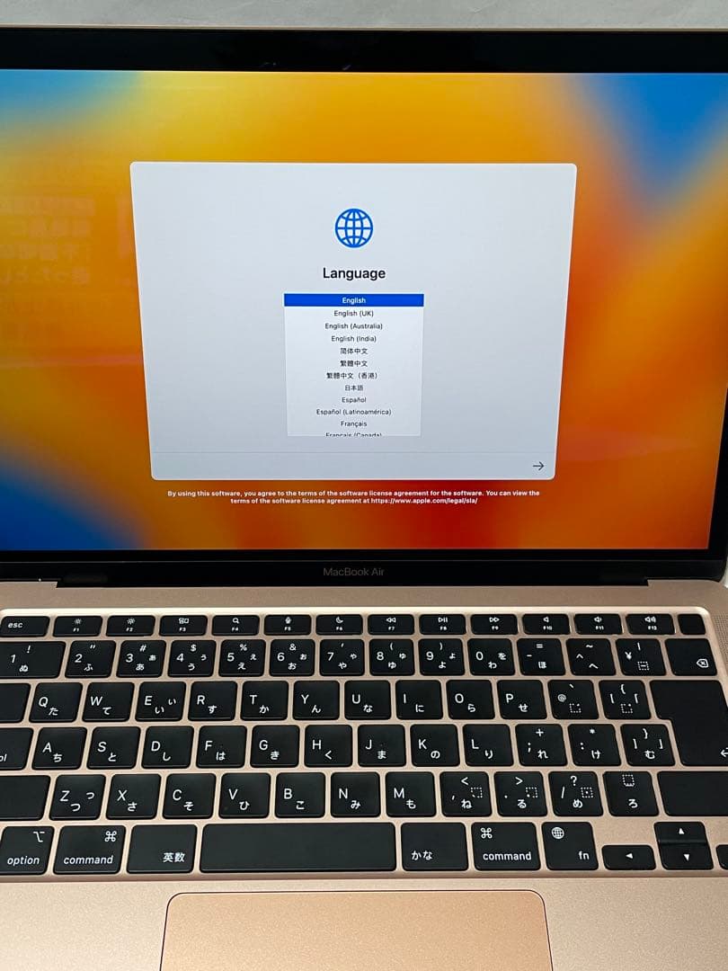 MacBook Air M1 13.3インチ　256GB