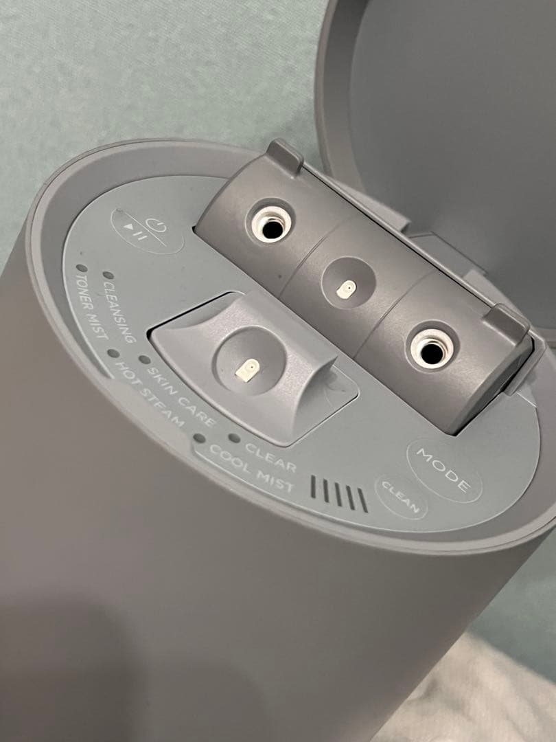 【美品】SALONIA フェイススチーマー グレー