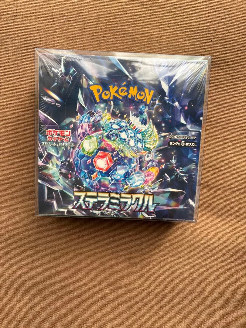 ポケモンカード まとめ売り5BOXシュリンク付き