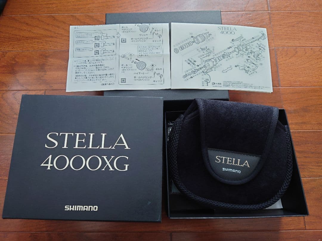 STELLA スピニングリール 10ステラ4000XG 夢屋ノブ付き。