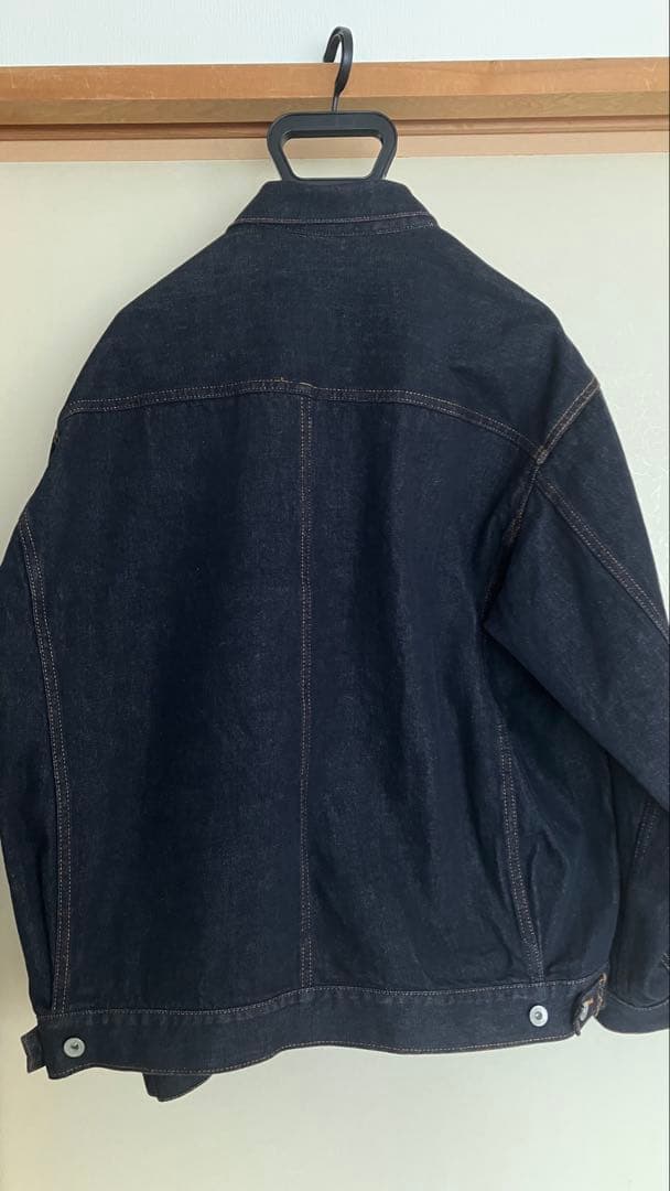 【美品】アダムエロペ ビッグシルエットデニムジャケット