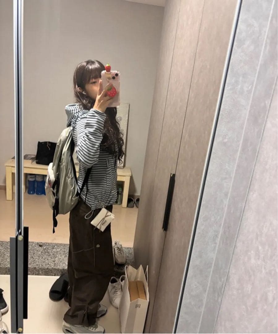 coyseio パンツ Strap Line Pants Grey 1サイズa5