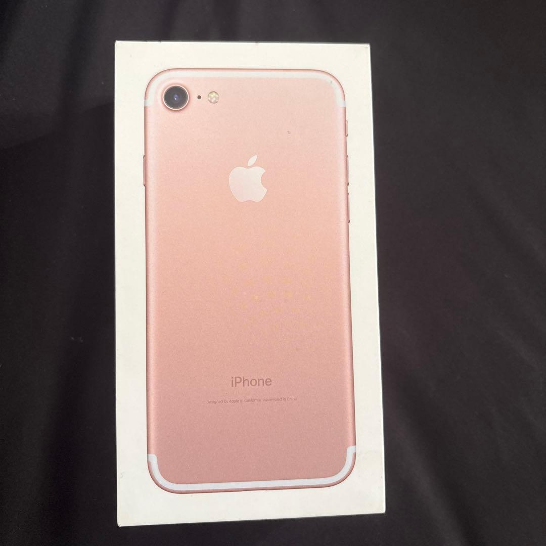 iPhone7 32GB ローズゴールド バッテリー81% 初期化済