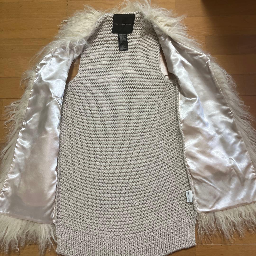 DOUBLE STANDARD CLOTHING チベットラム　　ファーベスト