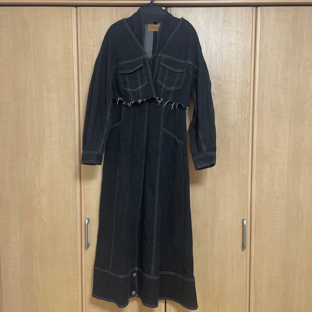 アメリ　UND 3WAY DENIM DRESS デニム　ジャケット　ワンピース