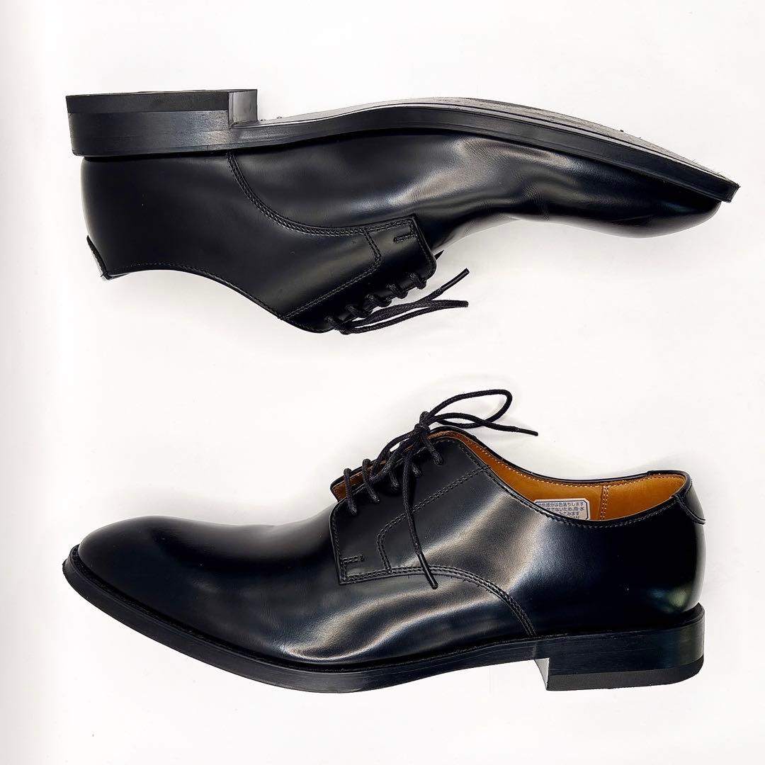 【美品】リーガル　ビジネスシューズ　810R プレーントゥ　ブラック　25