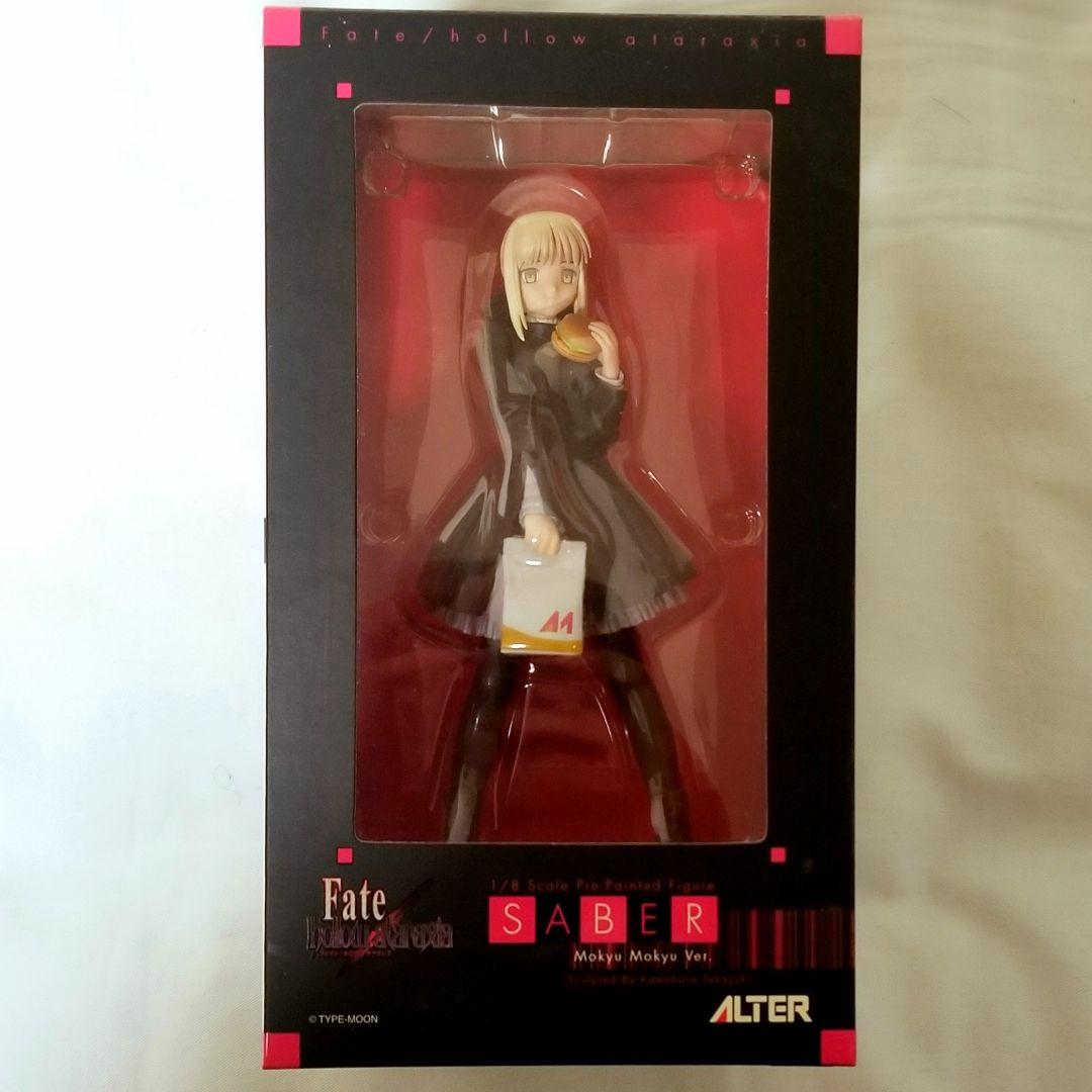 限定版 黒セイバー もきゅもきゅVer PVC製塗装済み完成品フィギュア