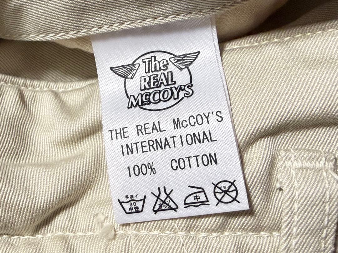 お値下げ！THE REAL McCOY'S リアルマッコイ ブルーシールチノパン