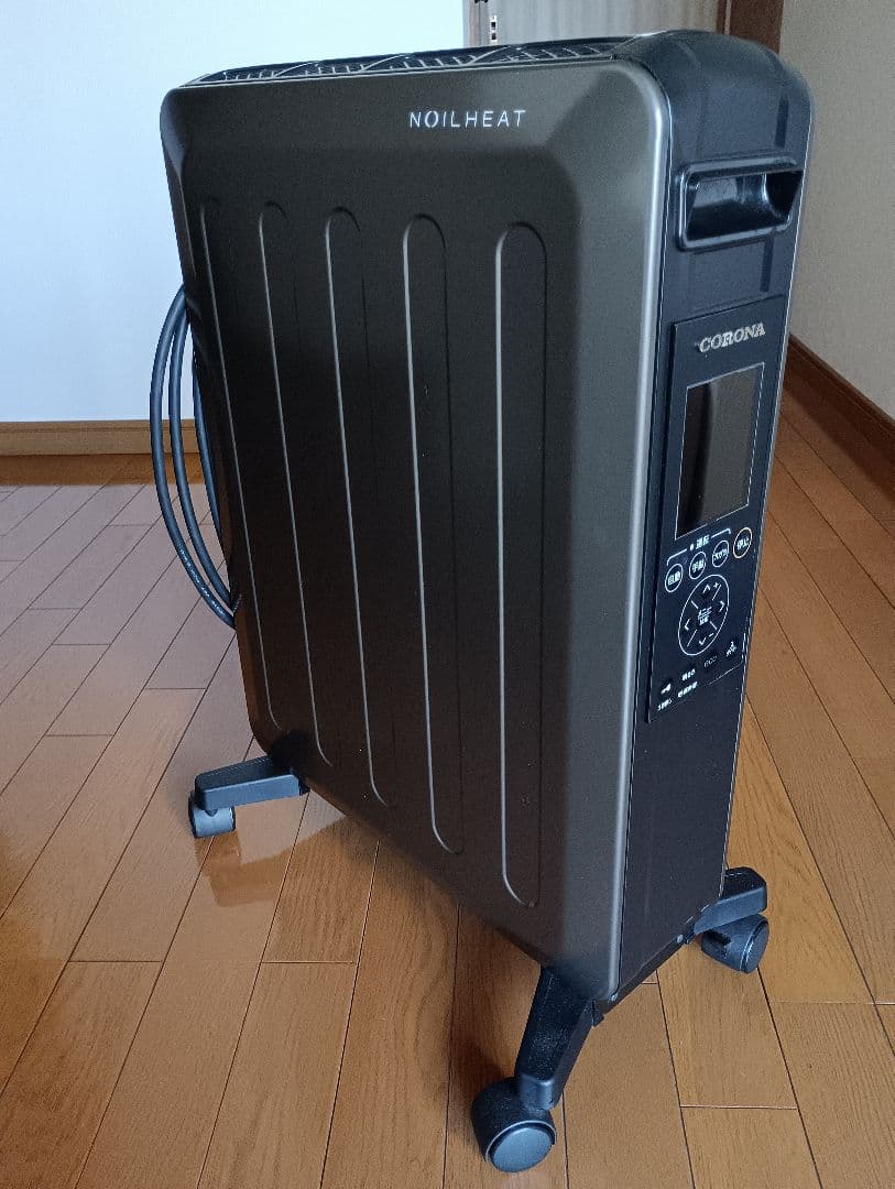 【CORONA】DHS-1519オイルレスヒータノイルヒート グレイスブラック