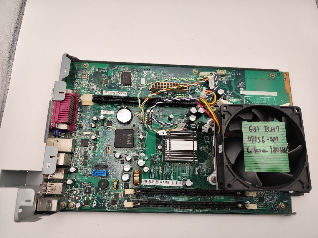 5セット マザーボード G31 ICH7 07156 Celelon ジャンク