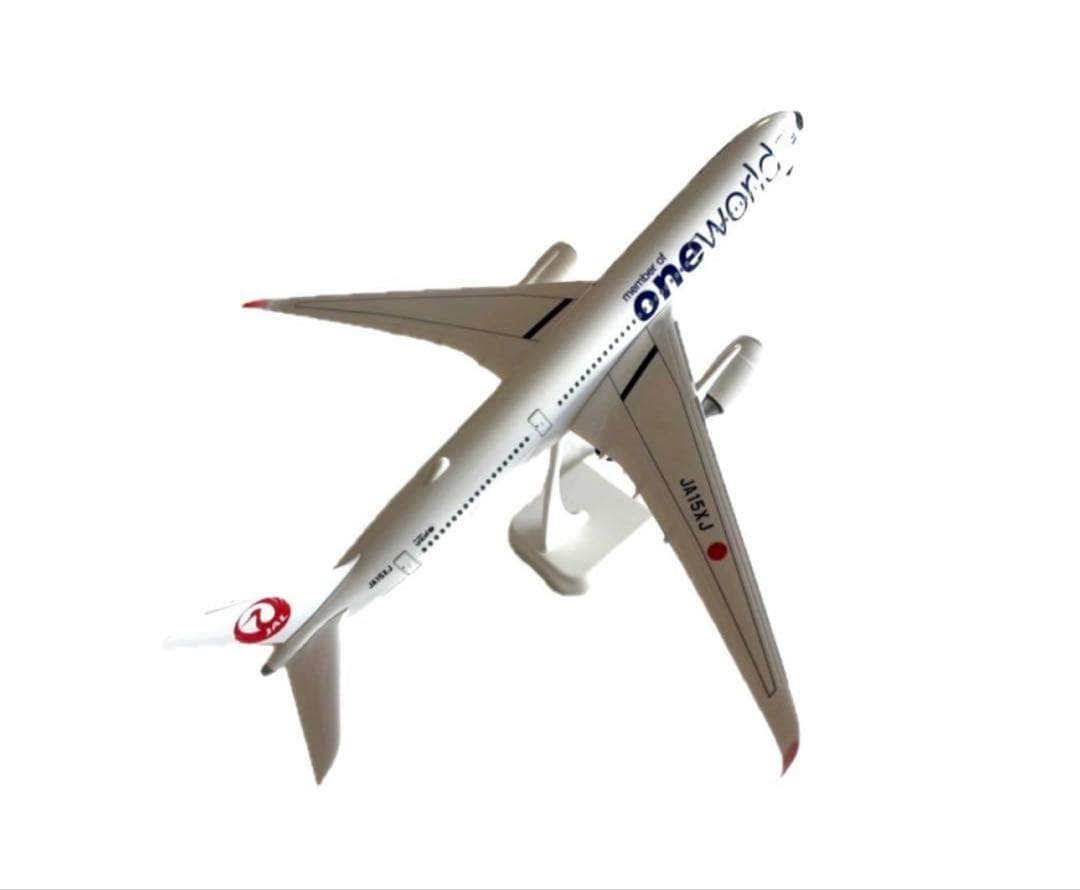 セール中JALone world特別塗装機エアバス350-900 希少モデル