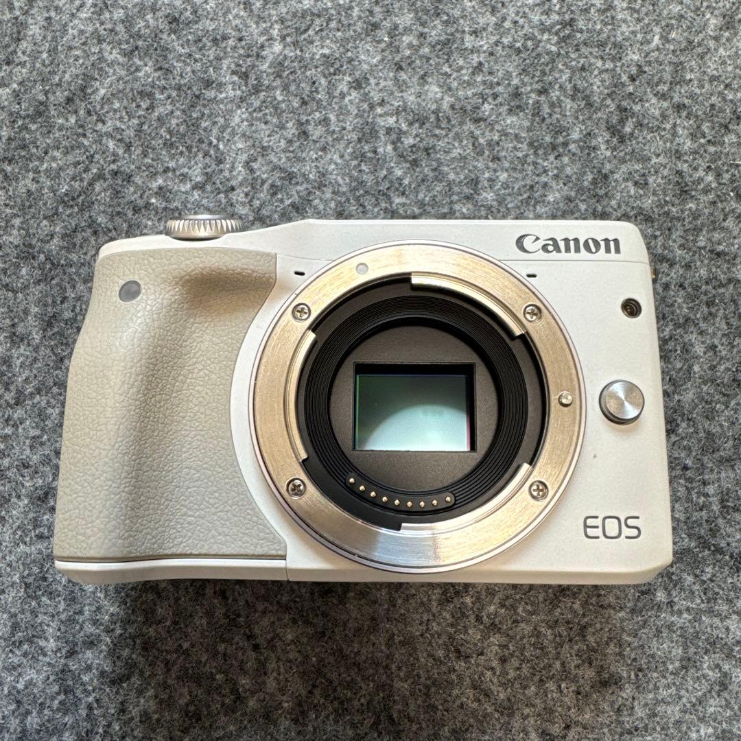 ハチハチ Canon EOS M3 ミラーレス一眼 ホワイト