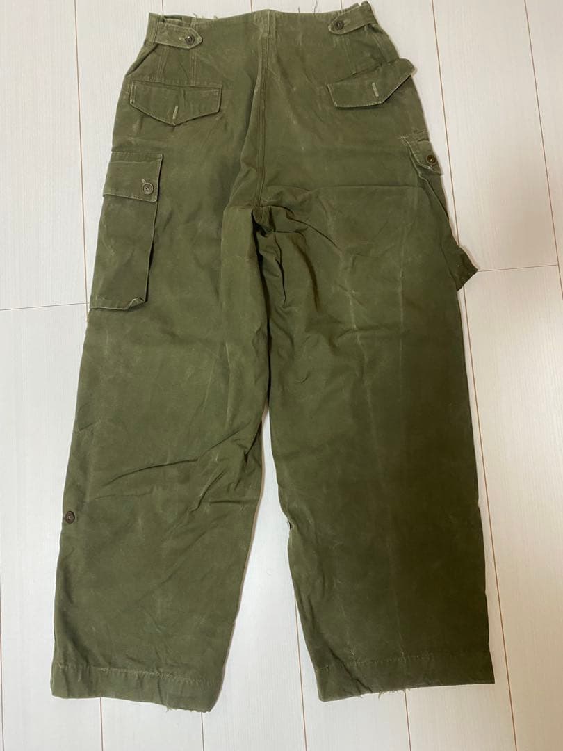 オランダ軍50s ダブルフェイスカーゴパンツ