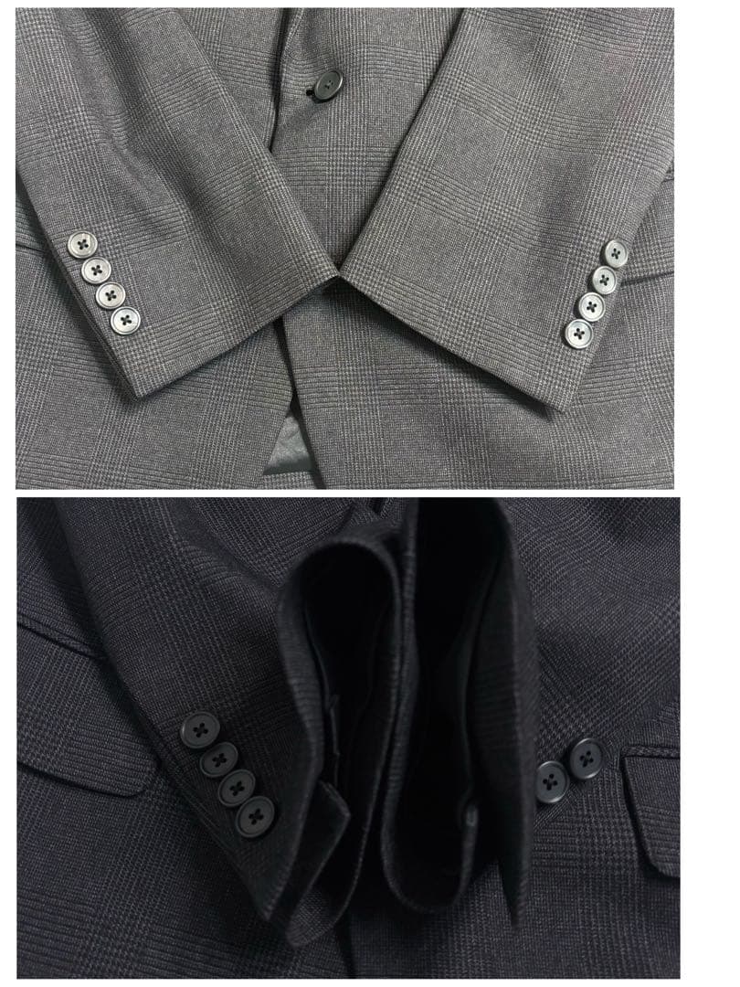 使用感少なめ 美品 TAKAQ ビジネススーツスリーピース Mサイズ 洗濯可