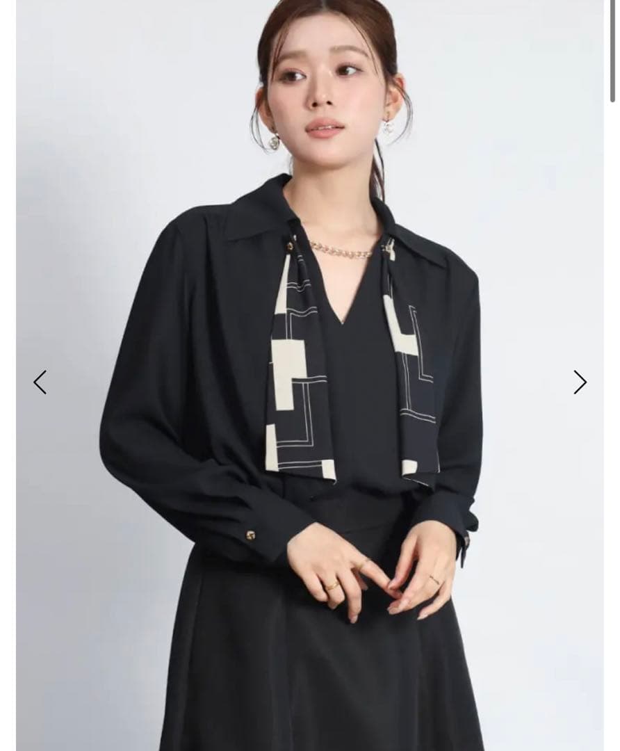 ヤマダヤ YAMADAYA 新品タグ付きFENNEL ブラウス ブラック M