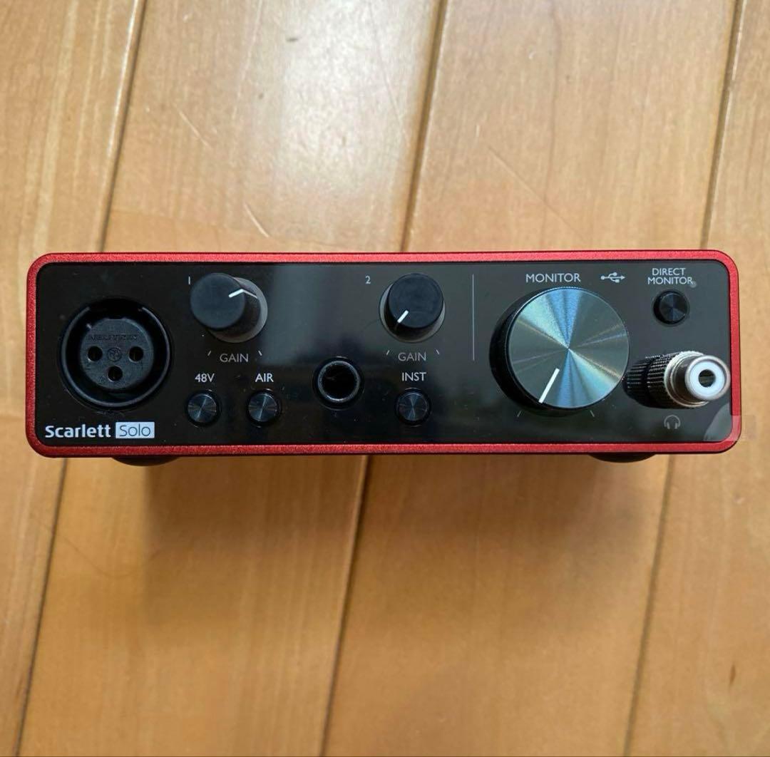Focusrite Scarlett Solo 第3世代