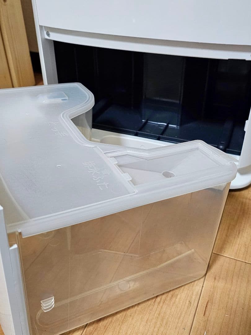 中古美品 三菱 除湿機 ホワイト MJ-P180RX-W 動作確認済み #３