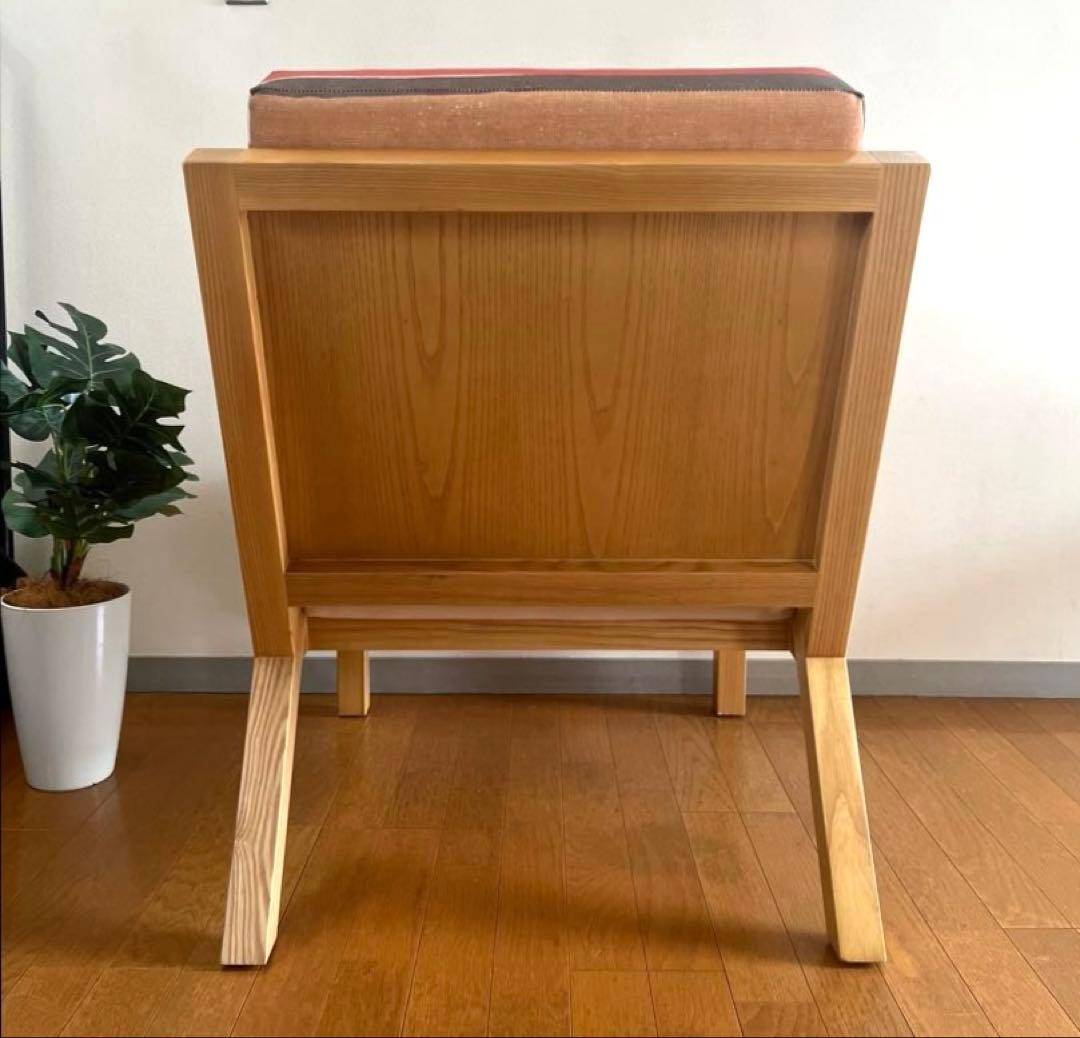 ハンバーガーチェア ① モダン　木製　　椅子　バーガーキング　カラフル　美品