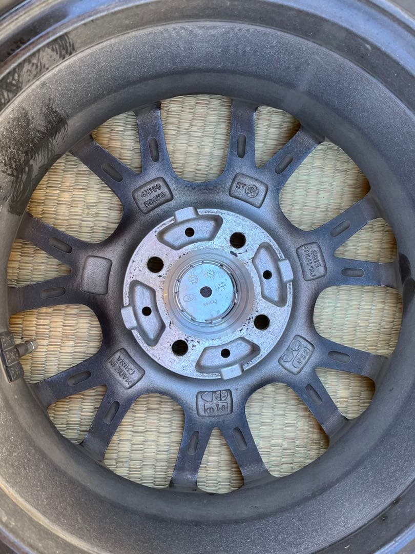 15インチ ホイールセット ナンカンタイヤ