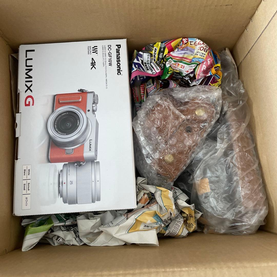 中古美品 パナソニック LUMIX G DC-GF10W 4K 専用カバー付き