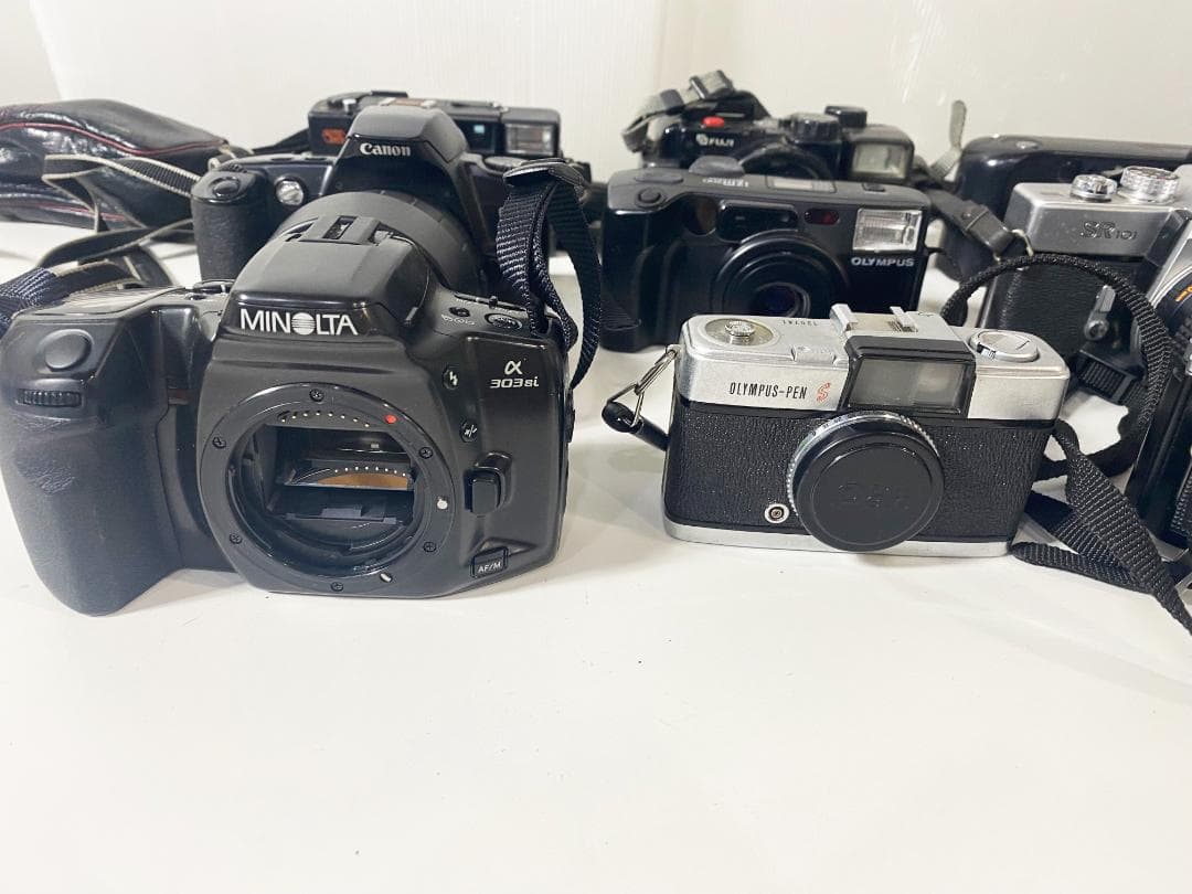 ★ジャンク品含む中古★Canon Konica等【フィルムカメラまとめ】FMMS