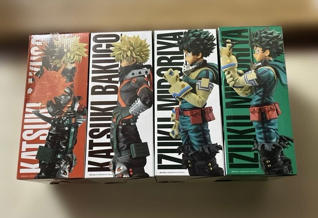 新品未開封　僕のヒーローアカデミア　一番くじFight On！　フィギュアセット