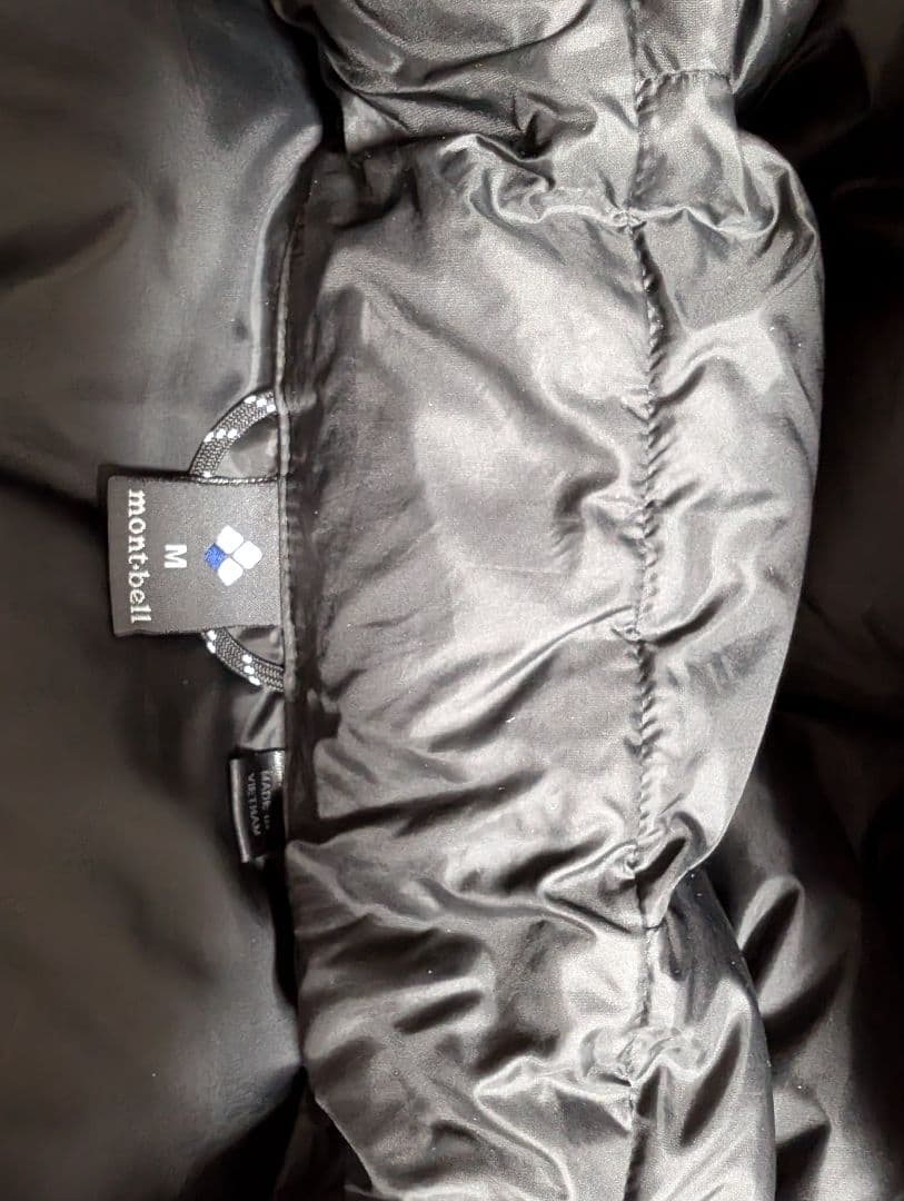 モンベル パーマフロスト ライトダウンパーカ Mサイズ ブラック