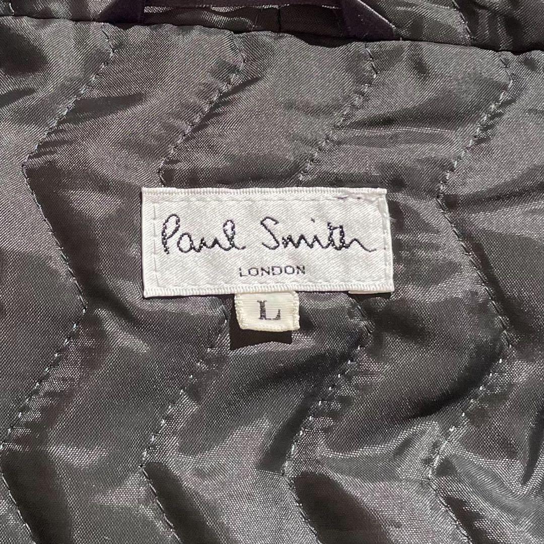 極美品✨ ポールスミス モッズコート L 黒 キルティング フィッシュテール