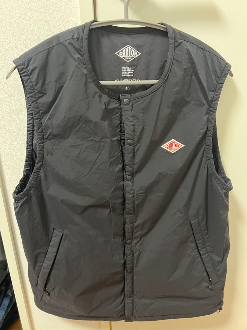 DANTON グレー インサレーションベスト サイズ40