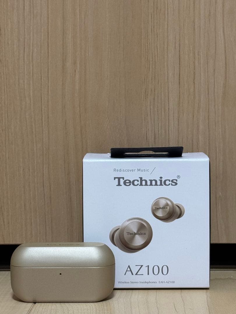 Technics EAH-AZ100 ワイヤレスイヤホン シャンパンゴールド