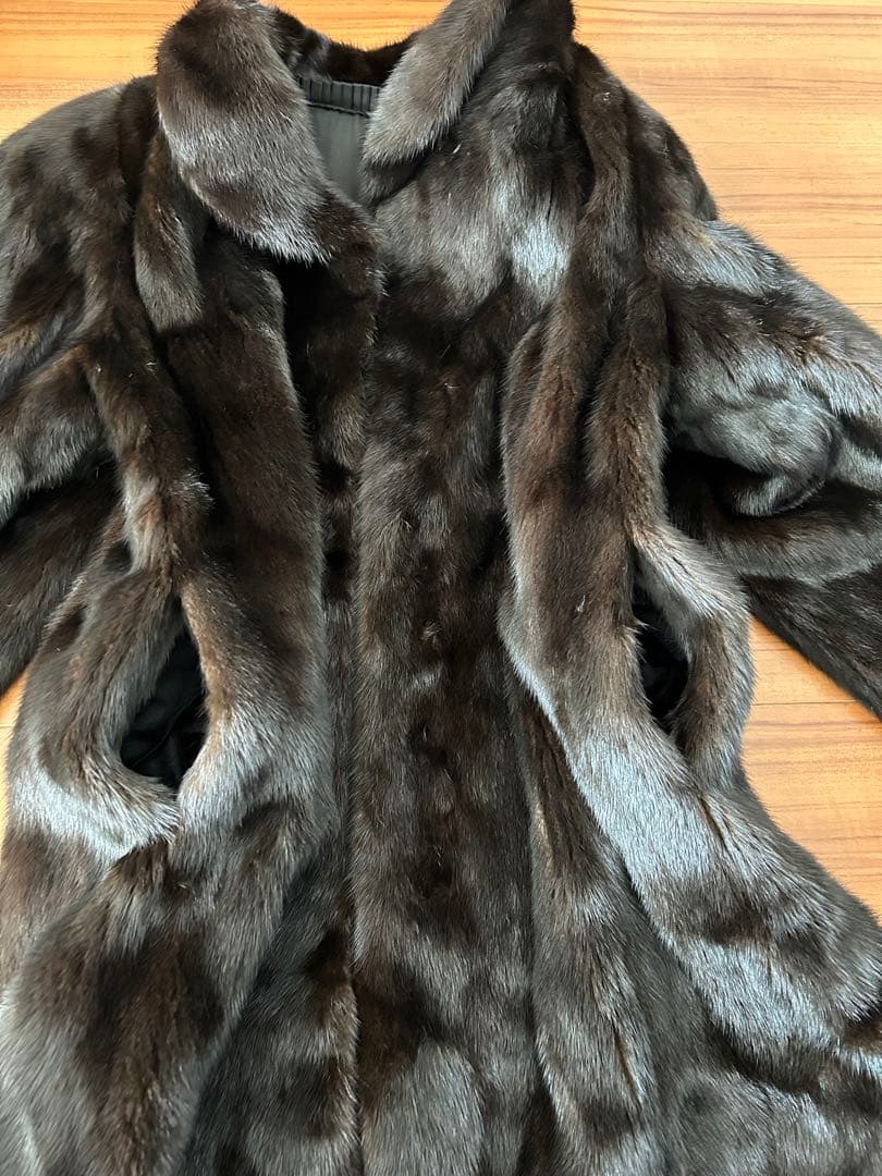 【SAGA MINK／サガミンク】 毛皮コート