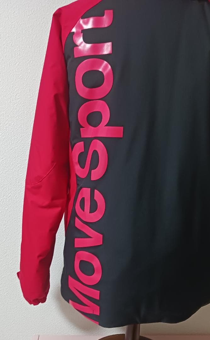 DESCENTE MoveSport ボード スキーウェア 赤/黒 メンズ L