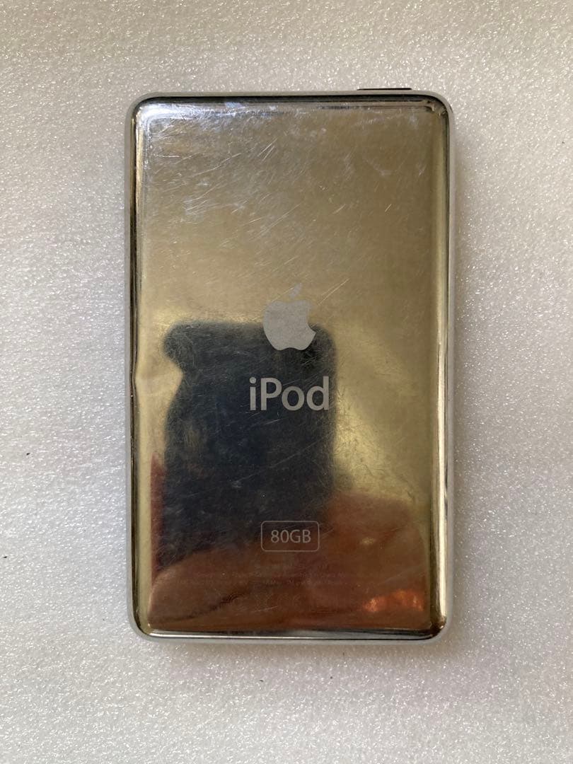 iPod classic 80GB 動作確認済み　バッテリー元気　真っ黒モデル