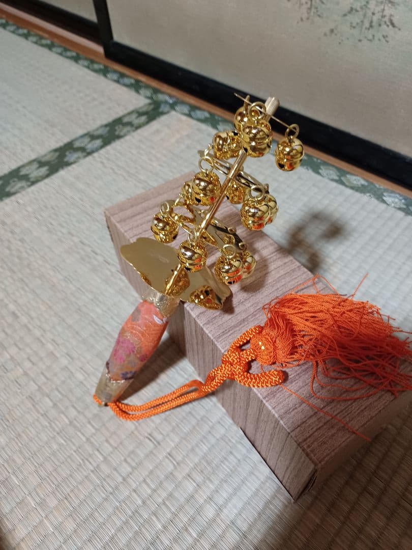 日本舞踊　三番叟の鈴