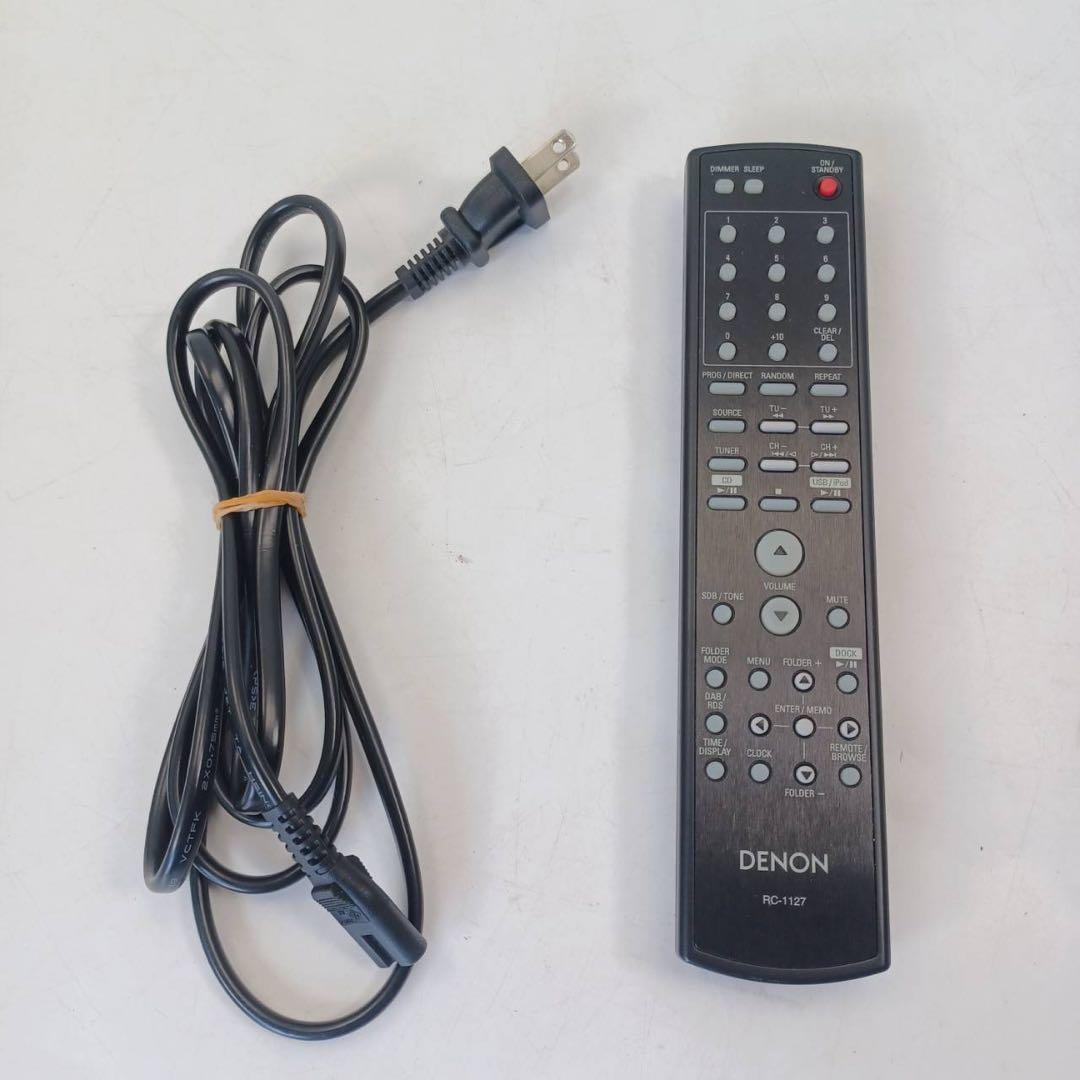 通電のみ確認　DENON CDレシーバー　RCD-M38