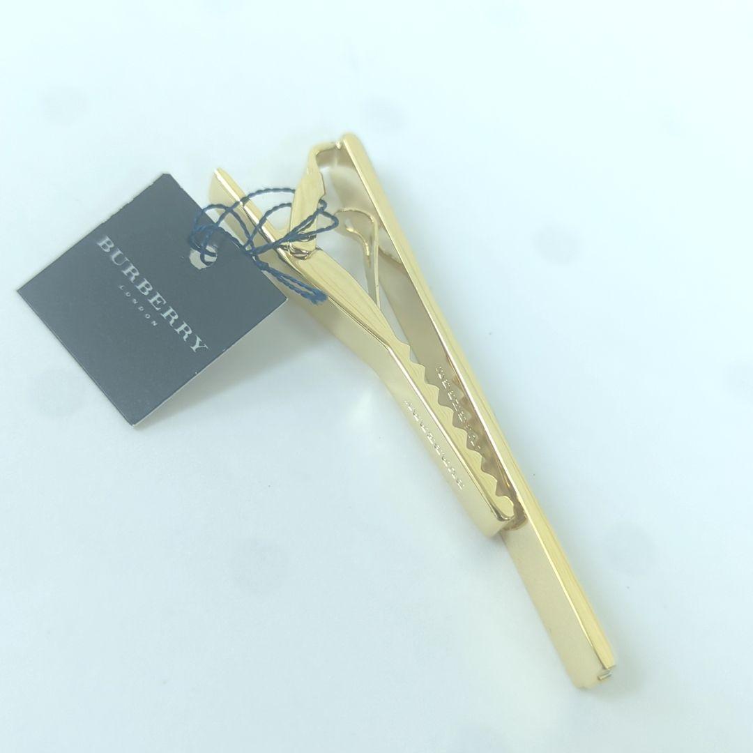 バーバリー ネクタイピン カフリンクス セット ゴールド シルバー ブラック